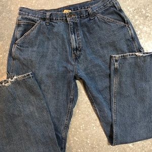 faded glory carpenter jeans 38x32
